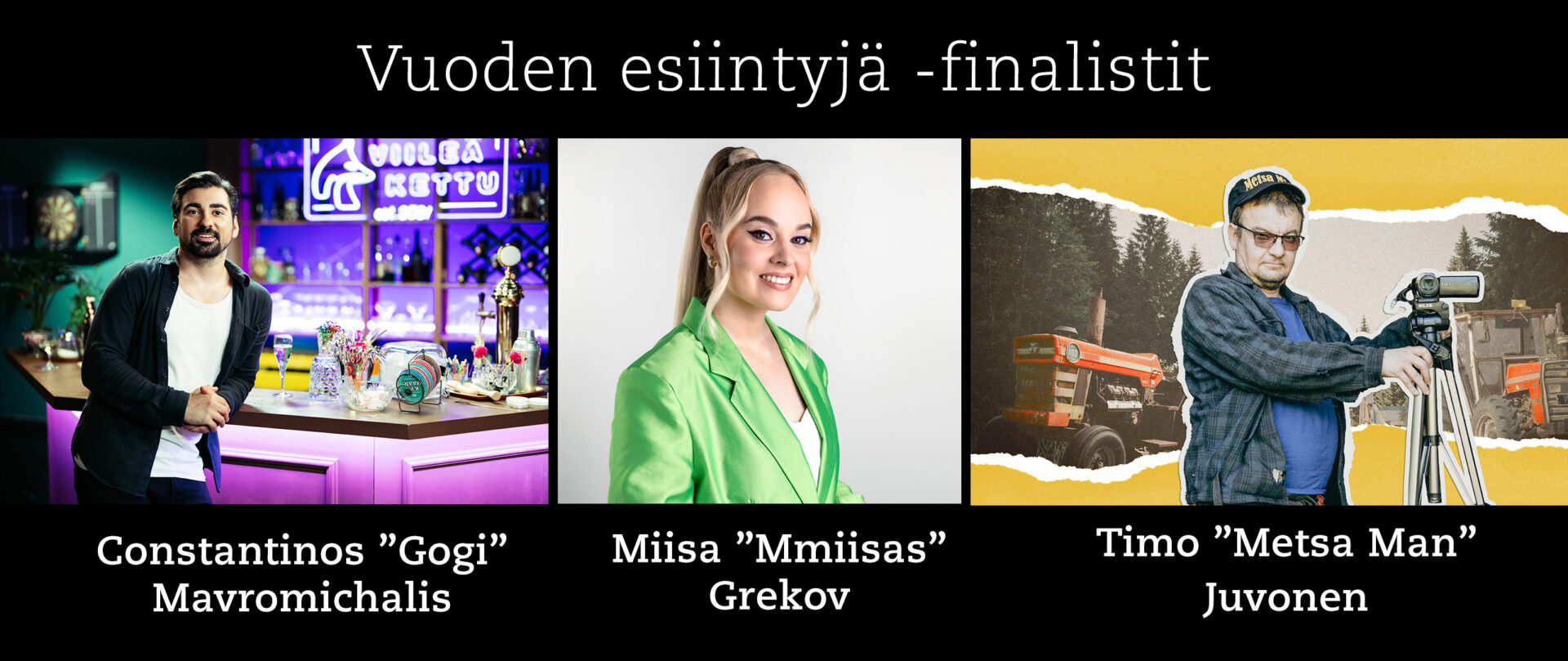 Yleis nestys Finalistit 2022 Kultainen Venla
